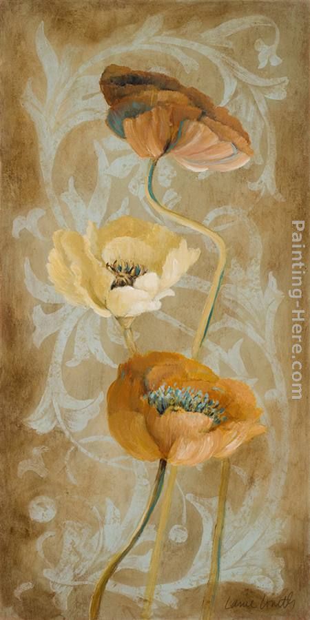 Poppies de Brun I painting - Lanie Loreth Poppies de Brun I art painting